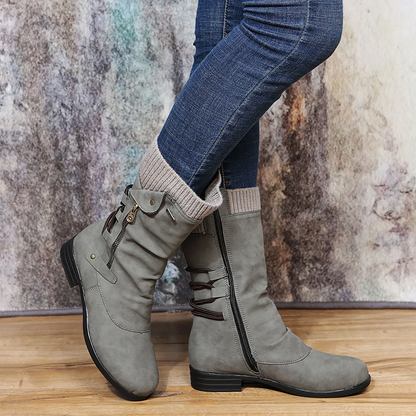 Bottes hautes en cuir | Marvolli™