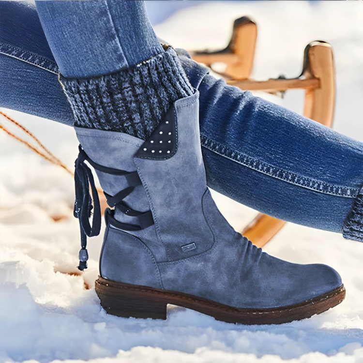 Bottes d'hiver en daim | Marvolli™