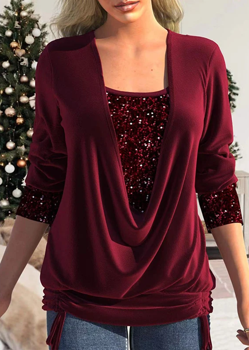 Blouse brillante | Marvolli™