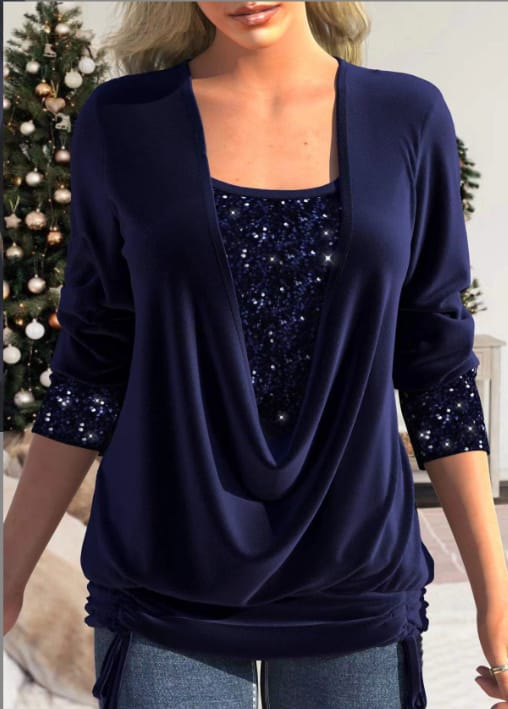 Blouse brillante | Marvolli™