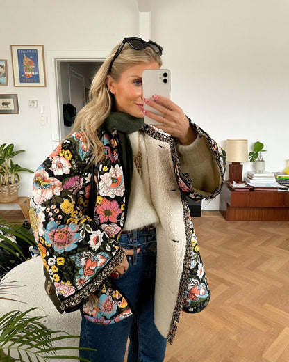 Veste florale pour femmes  | Marvolli™